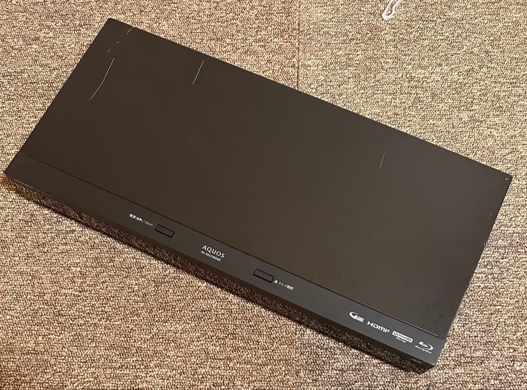 SHARP 4K BluRayレコーダー 2TB 4B-C20EW3