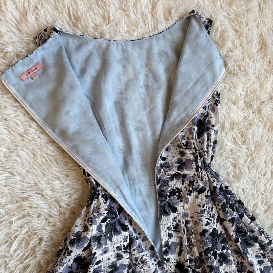 定価5.9万 TOCCA トッカ SEA SPRAY ドレス 洗える 日本製