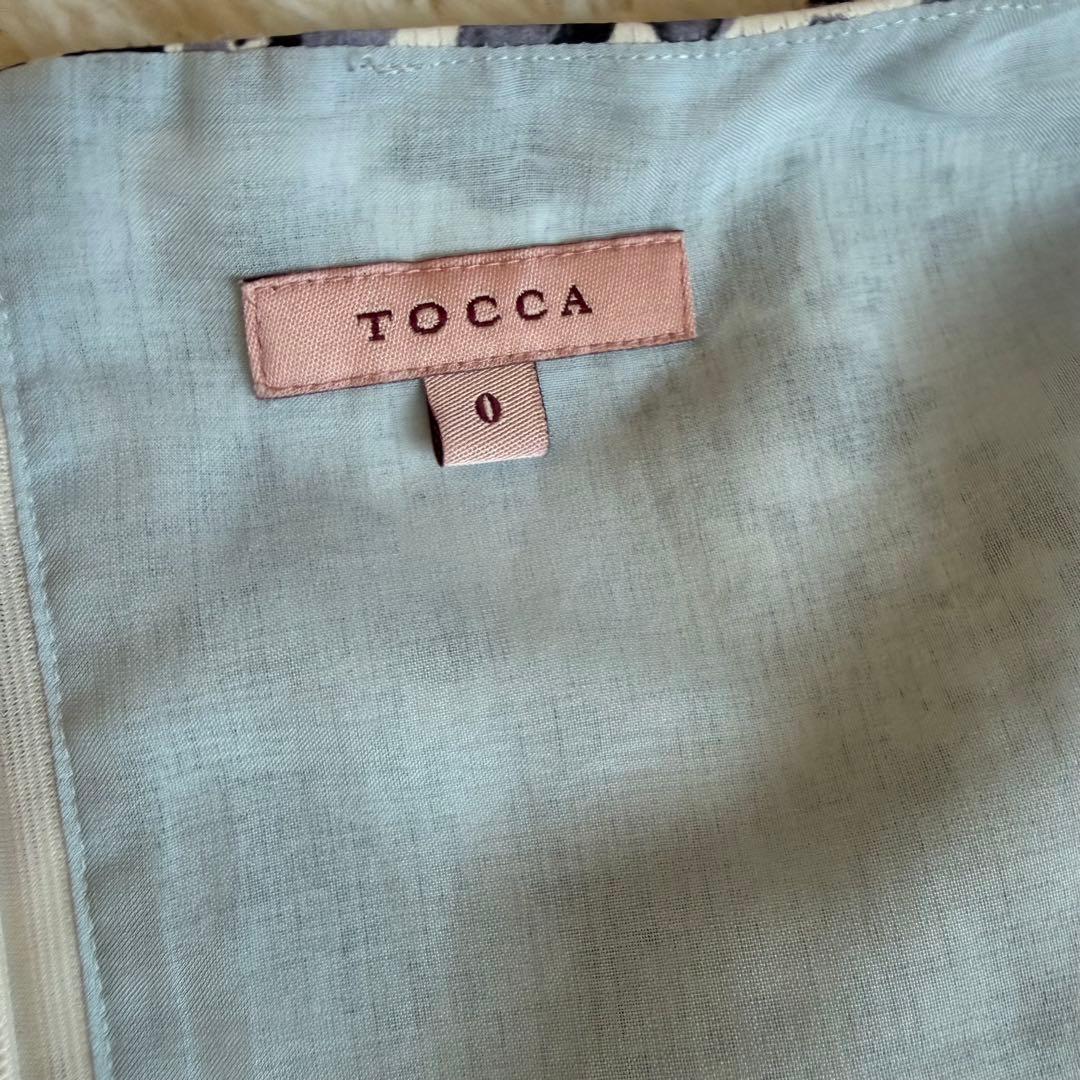 定価5.9万 TOCCA トッカ SEA SPRAY ドレス 洗える 日本製