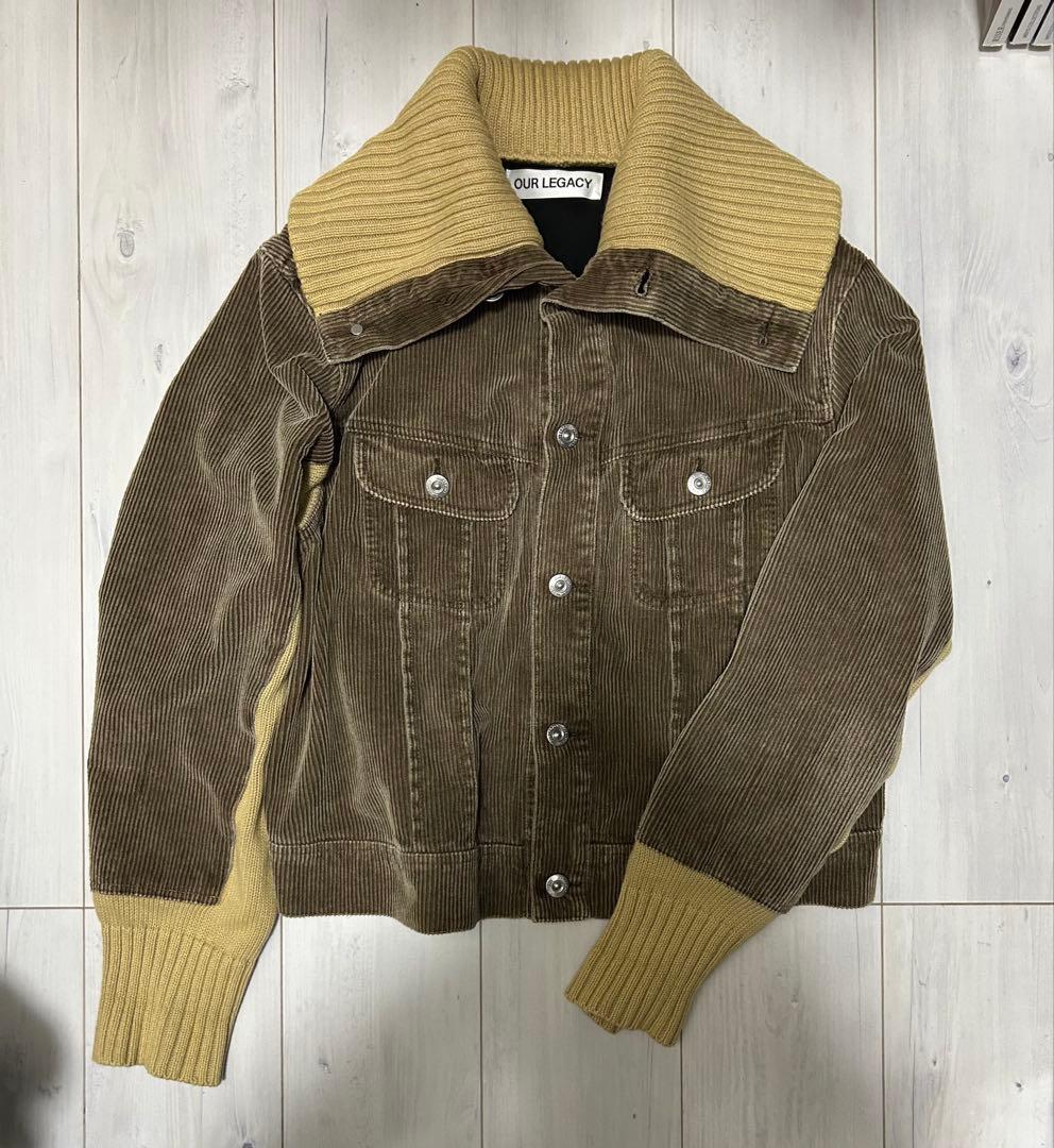 ジャケット・アウター Our legacy FUSE JACKET BROWN ENZYME CORD