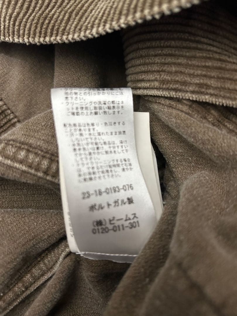 ジャケット・アウター Our legacy FUSE JACKET BROWN ENZYME CORD