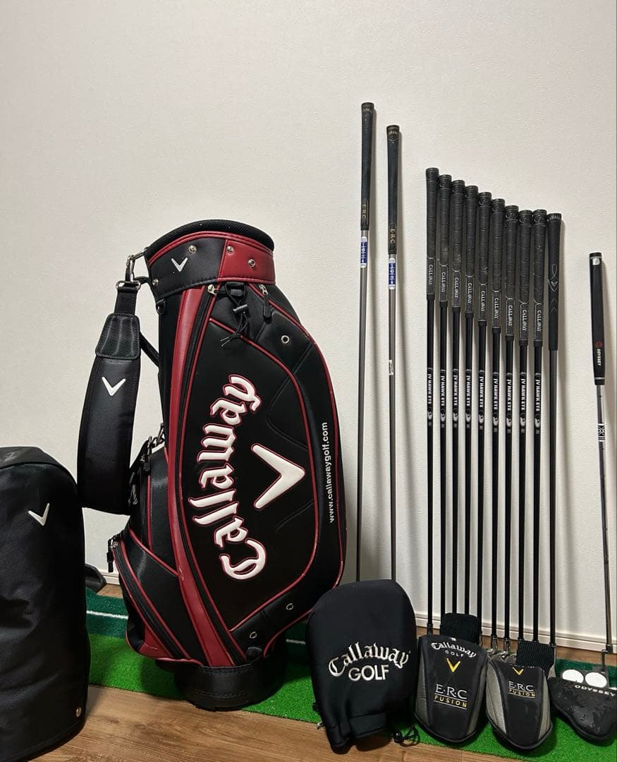 【Callaway】ゴルフクラブセット　全てキャロウェイクラブ