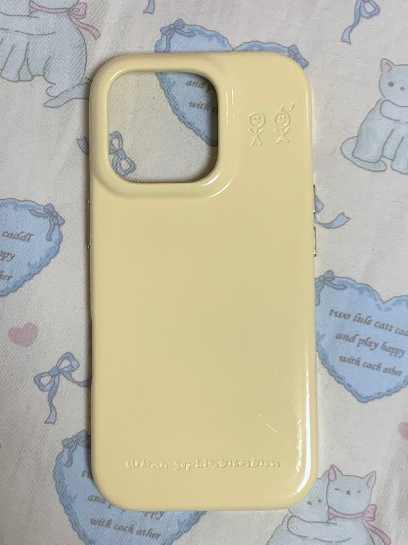 Urban Sophistication iPhone16proケース黄色