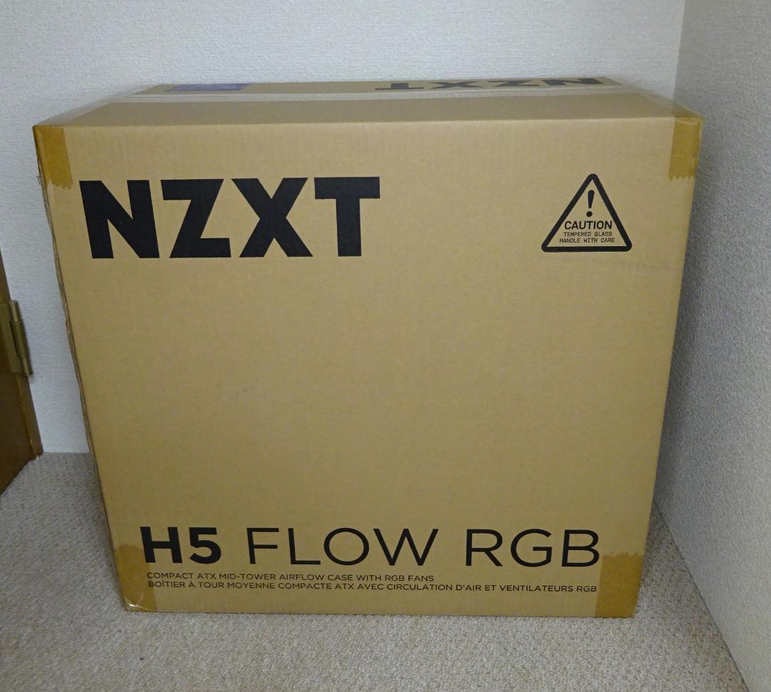 未使用NZXT H5 Flow RGB(2024)White CC-H52FW
