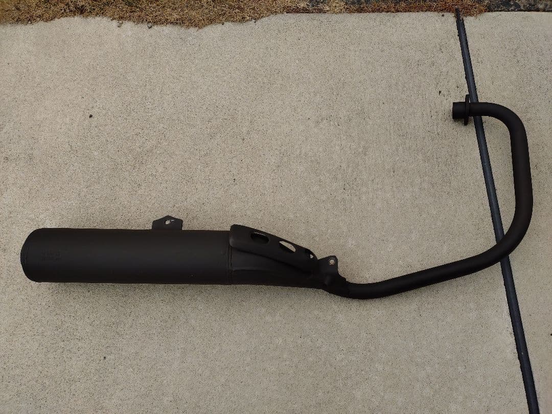 HONDA FTR223 HM KPM K1 ブラックマフラー