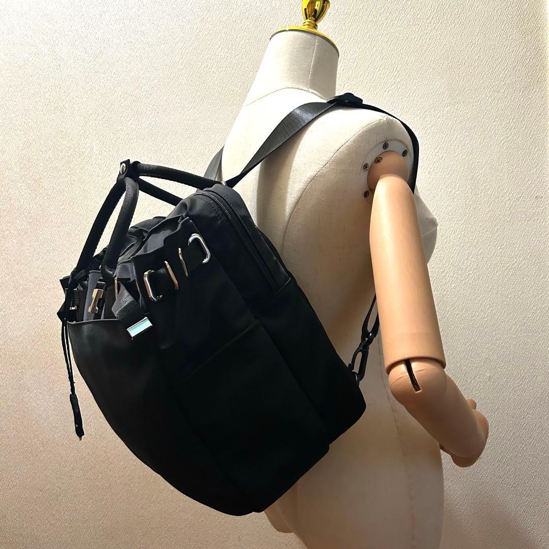 【美品】SELENT ETHER セレーンエテール 3WAY ビジネスバッグ　黒