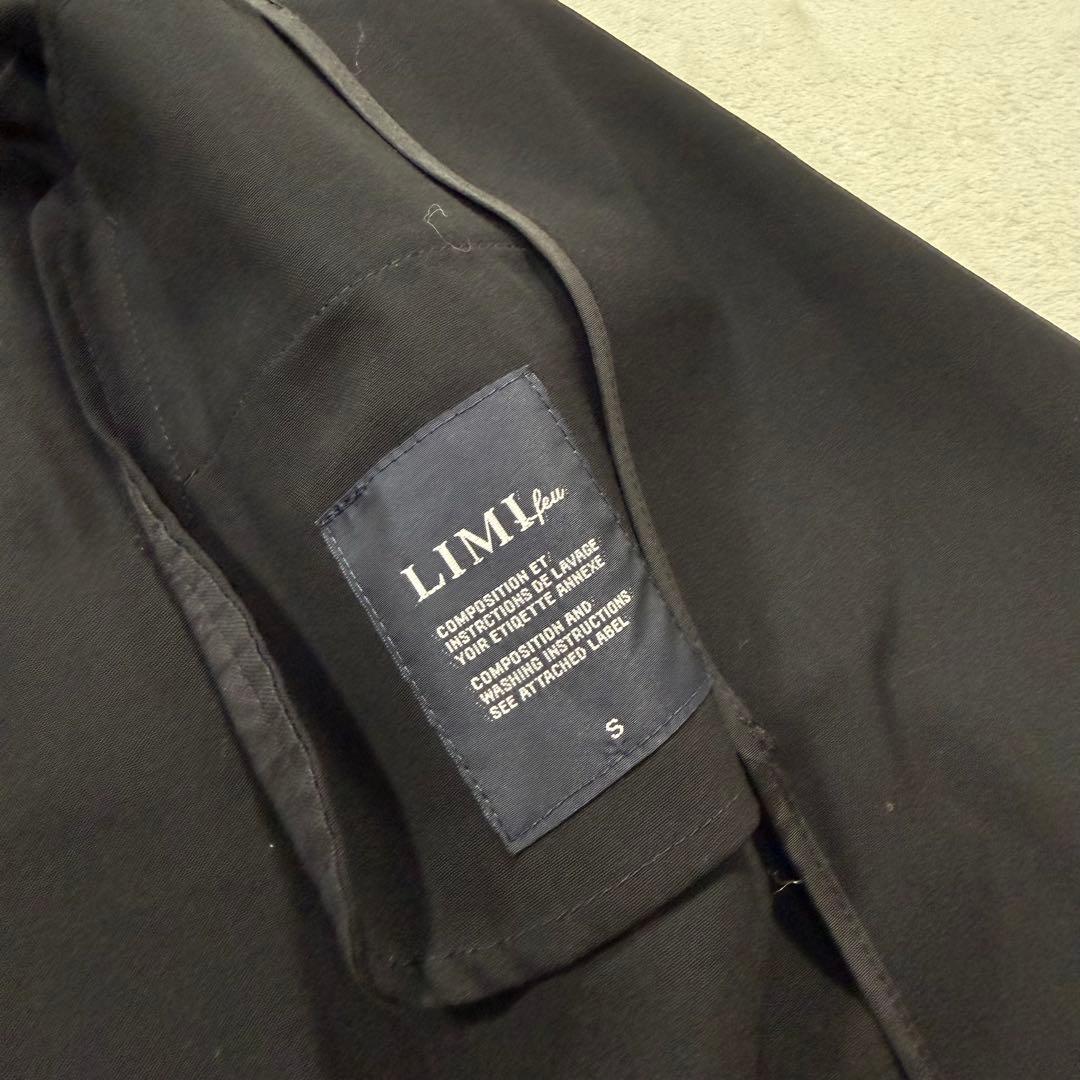 LIMI Feu 変形テーラードジャケット ドローストリング 黒 S リミフゥ
