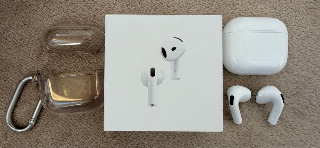 AirPods 4世代　ノイズキャンセリング搭載モデル　限定保証◯
