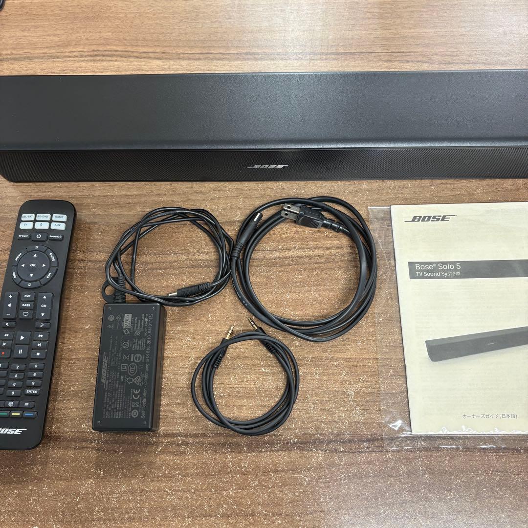 Bose Solo 5 サウンドバー TV Sound System