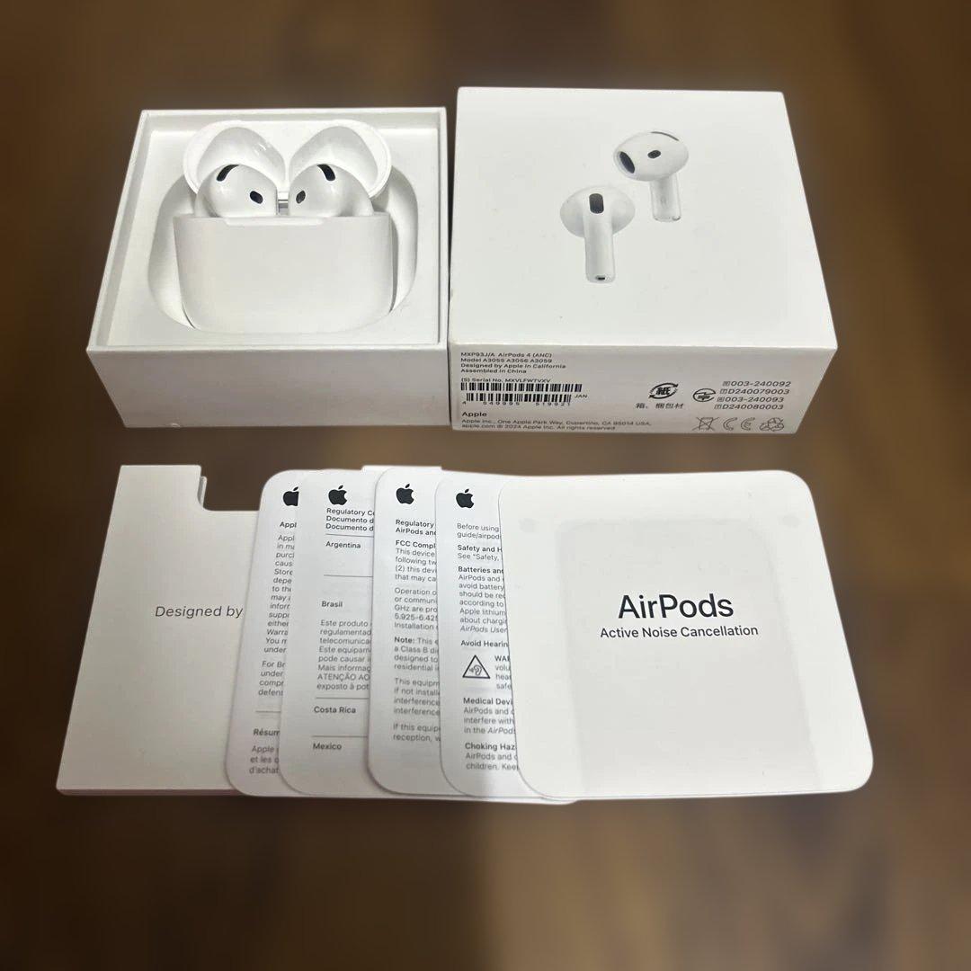 AirPods 4 アクティブノイズキャンセリング搭載モデル MXP93J/A