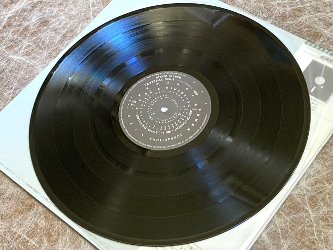 NEW ORDER / 権力の美学【帯付 日本コロムビア盤】ニューオーダー