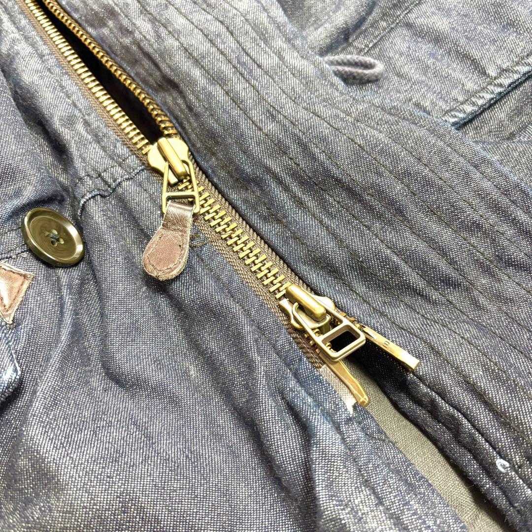 ✨JOHNBULL✨ジョンブル デニム N3-B N-2Bインディゴブルー L