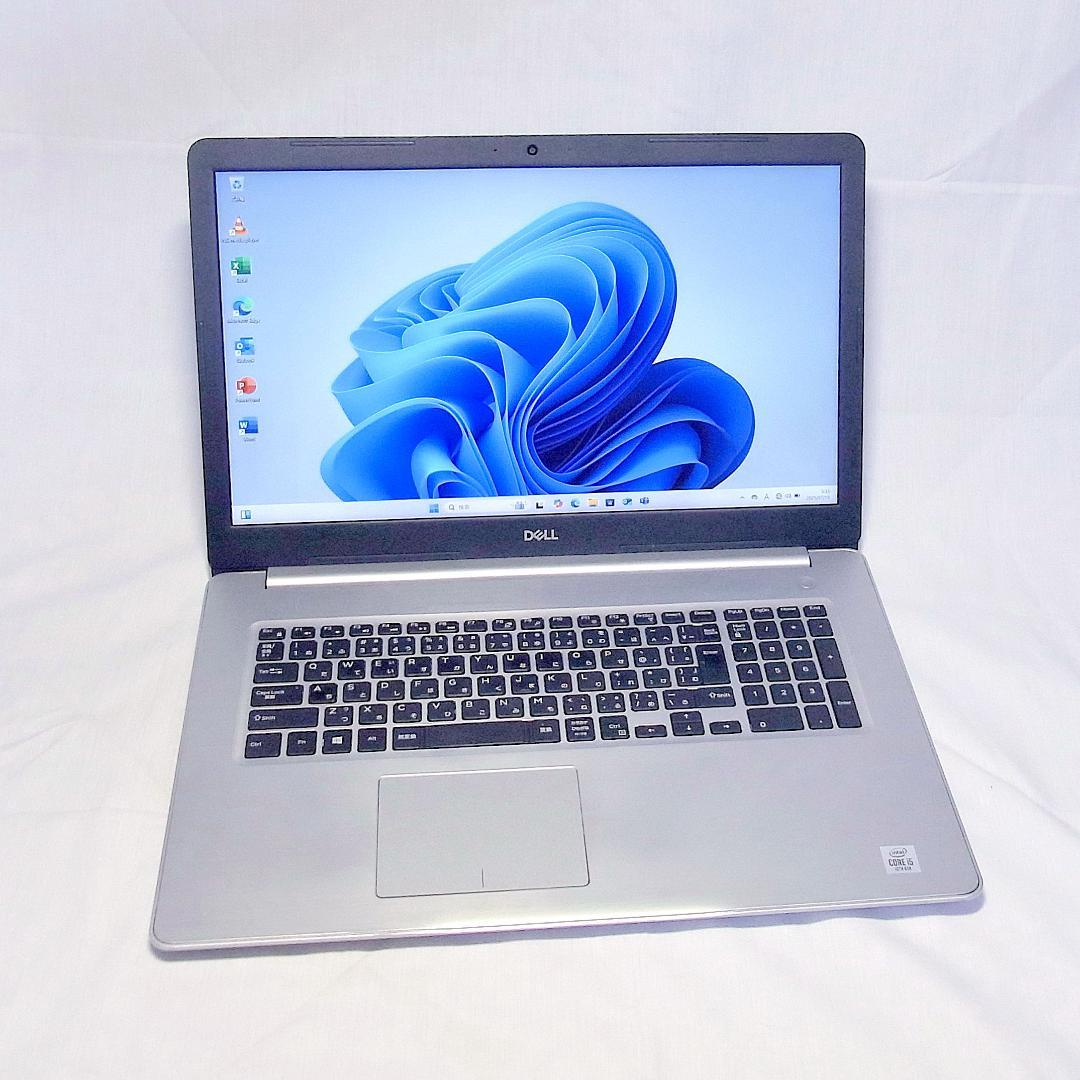 【メモリ価格が4～5倍に高騰！】17型デルノートPC／メモリ16GB／第10世代