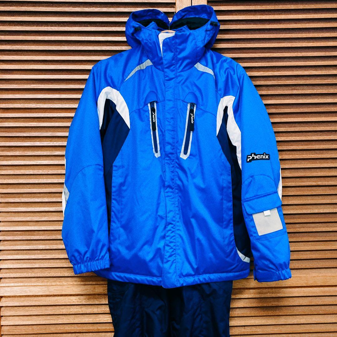 フェニックス【phenix】子ども用 スキーウェア 青 160