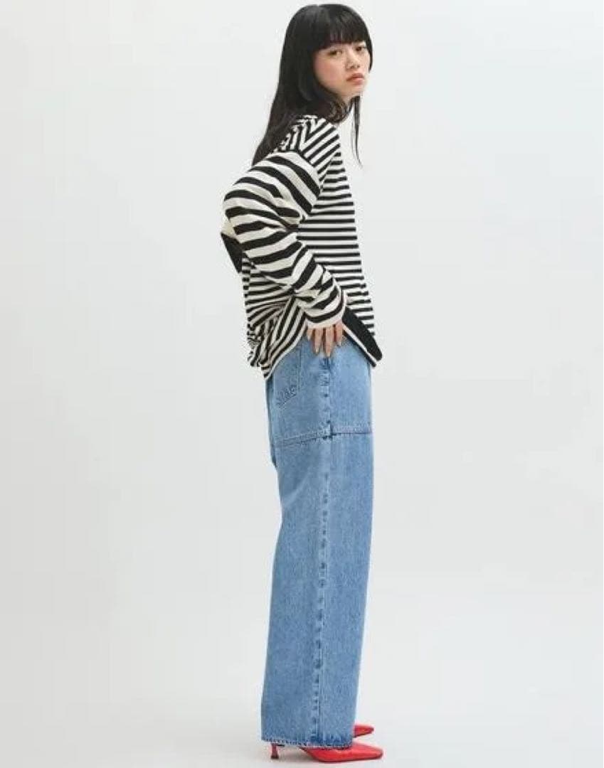 \新年sale!/G.F.G.S forアダムエロペ 別注ボートネックボーダー