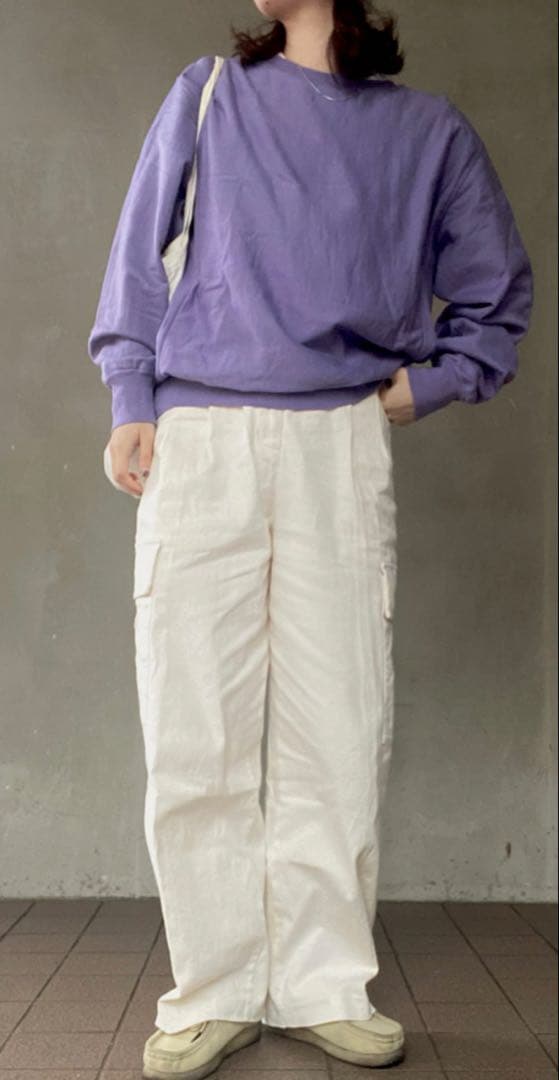 トップス AURALEE ELASTIC HIGH GAUGE SWEAT P/O