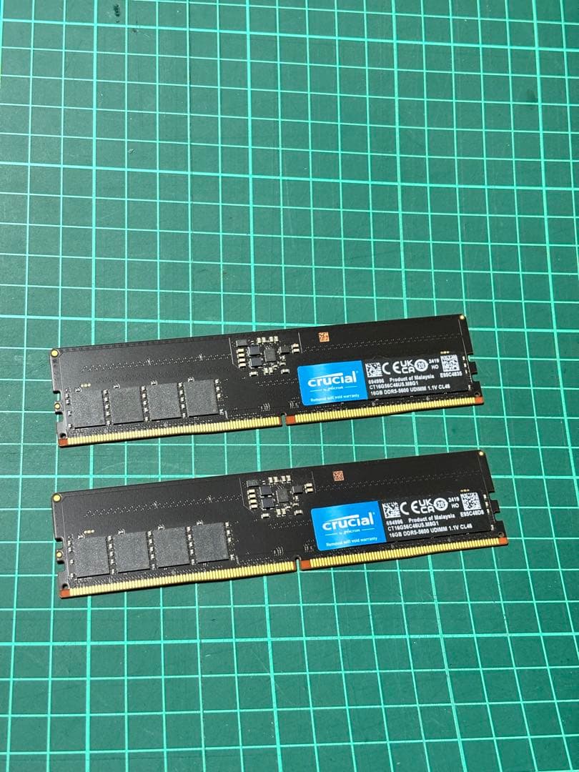 Crucial DDR5 16GB×2（32GB） 5600MHz