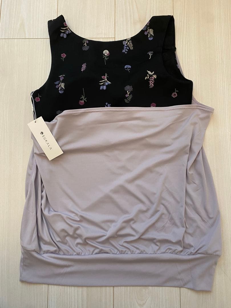 【SUKALA】フラワーブーケカバータンクトップ