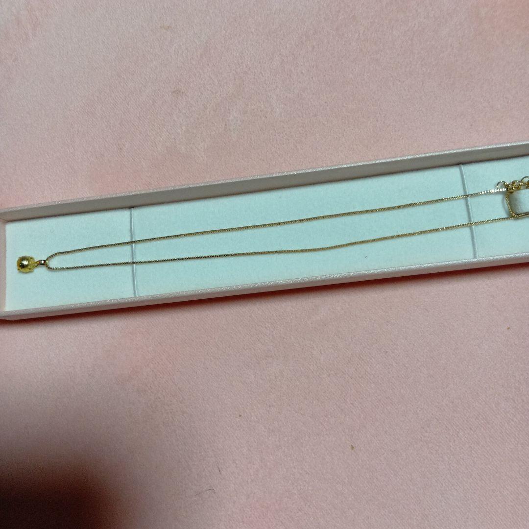 ゴールド ペンダント ネックレストップにK18刻印有ります。