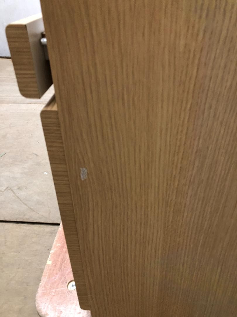 ニトリ 食器棚 RIPE-90KBS キッチン・レンジボード　250329-1