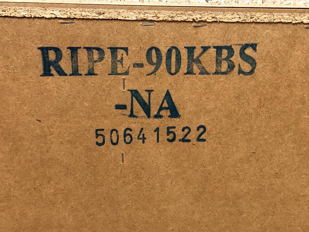 ニトリ 食器棚 RIPE-90KBS キッチン・レンジボード　250329-1