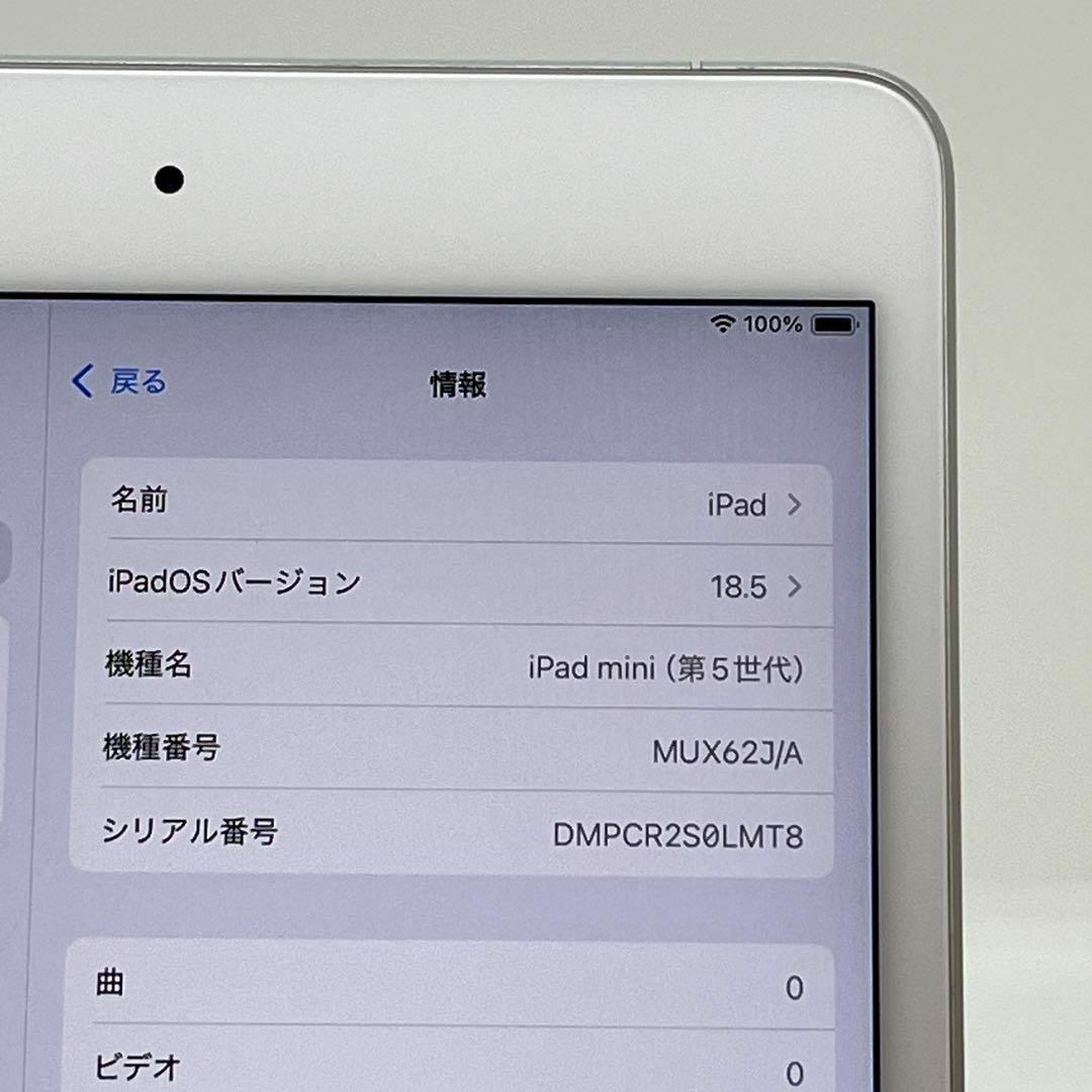 【良品】iPad mini 第5世代 cellular SIMフリーモデル㉗