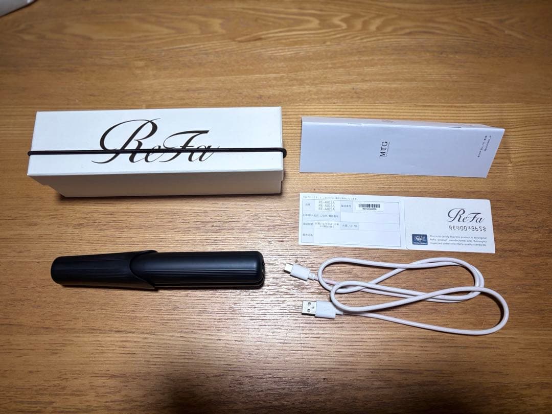 ReFa FINGER IRON ST ストレートヘアアイロン おまけ付き