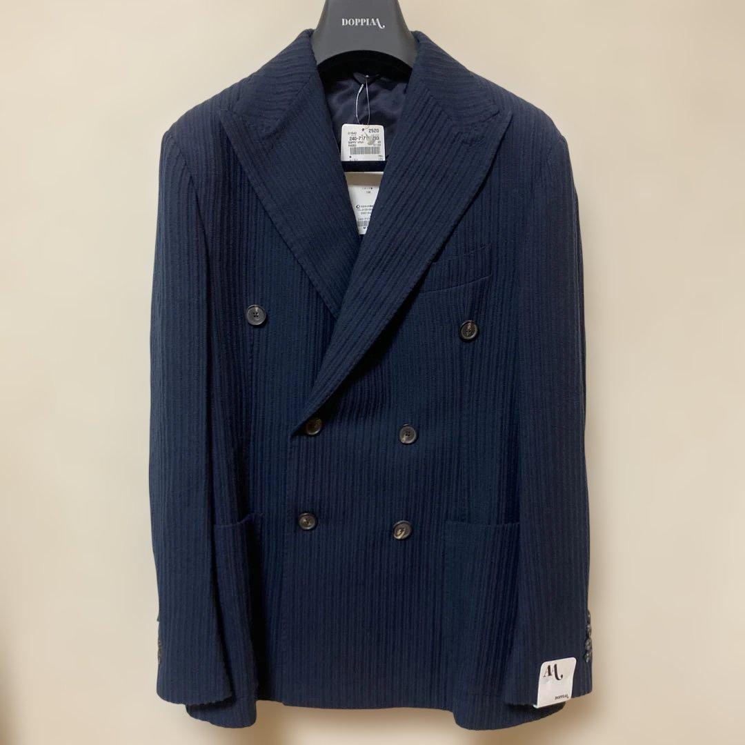 新品未使用✨ DOPPIAA ネイビー コーデュロイ　ジャケット
