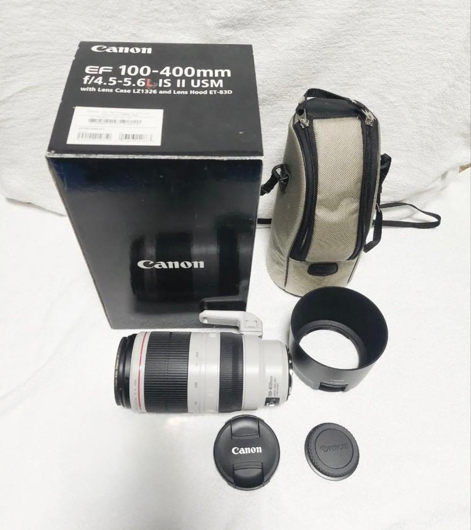 極美品　Canon EF100-400mm F4.5-5.6L IS Ⅱ USM