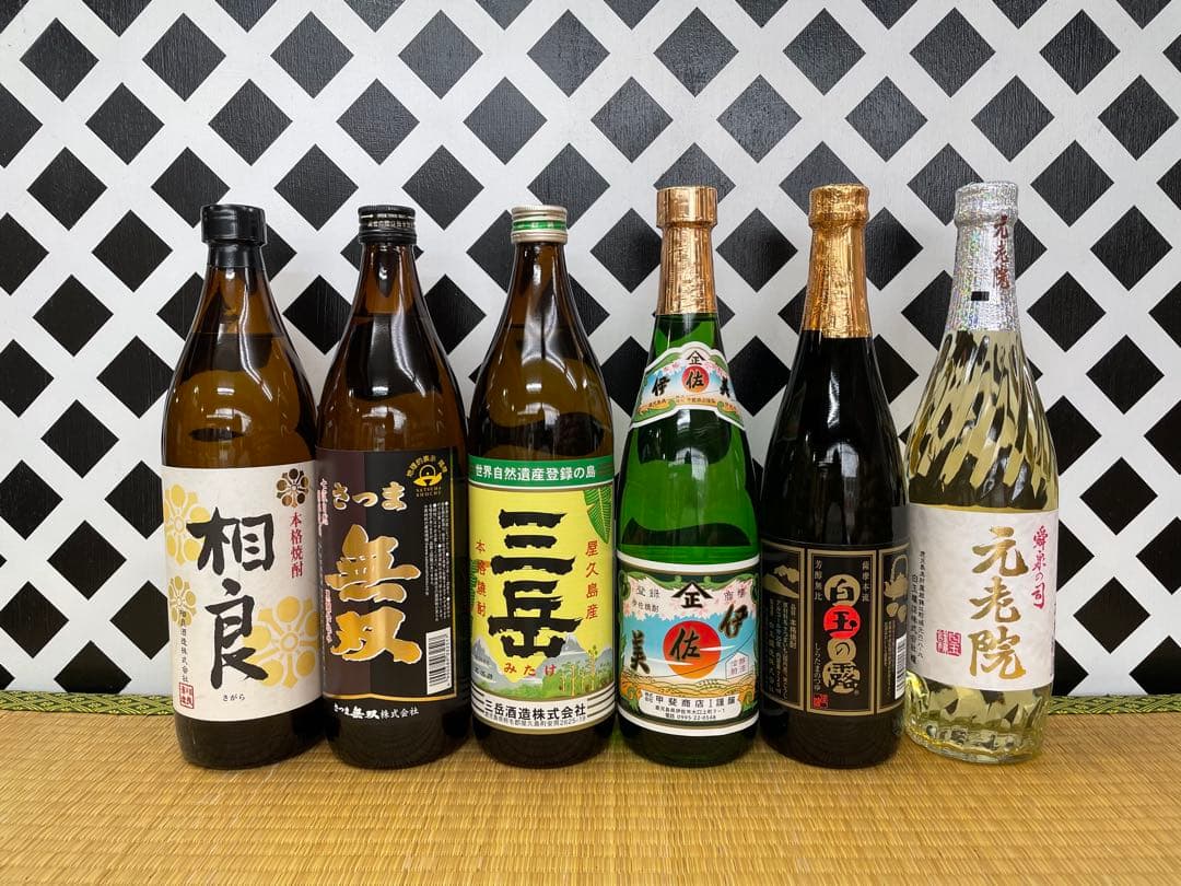 プレミアム焼酎伊佐美セット 相良 無双 三岳 伊佐美 白玉の露 元老院 6本組