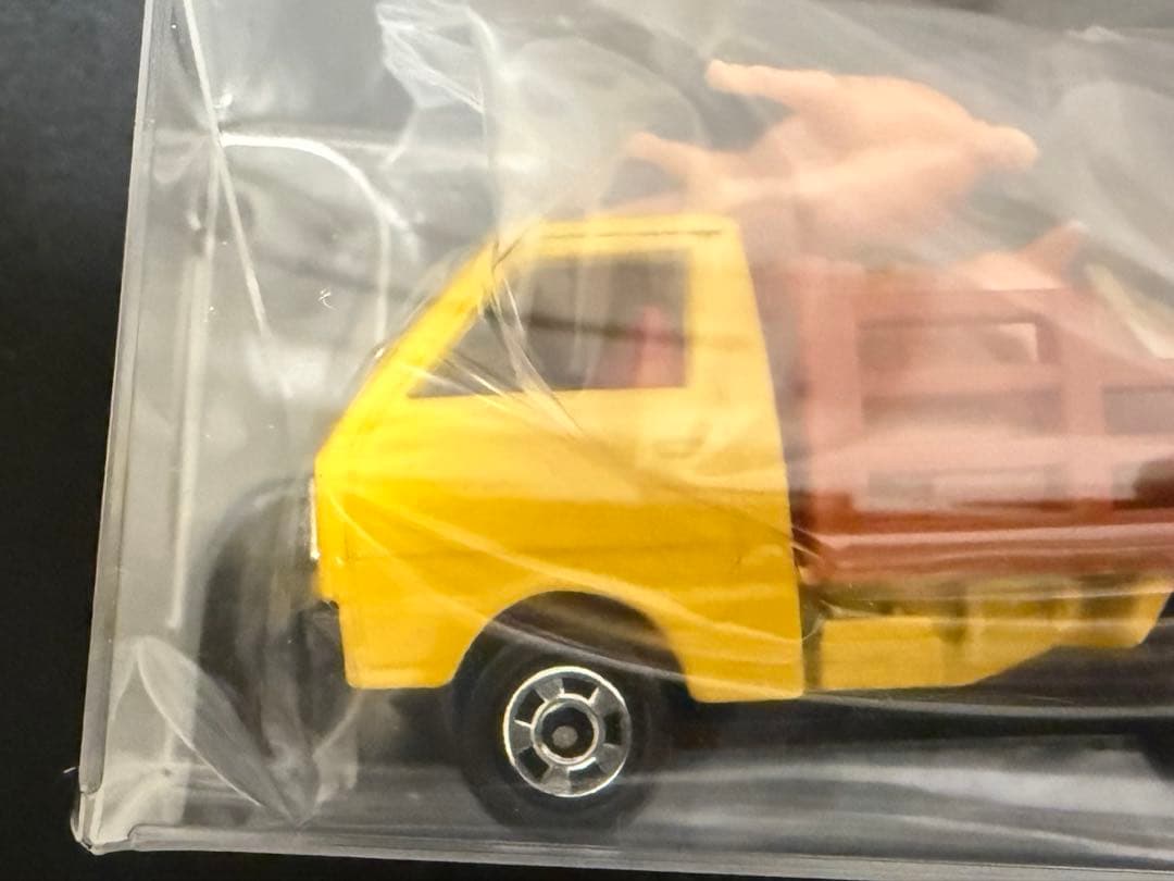 当時物トミカ 39 スズキ キャリイ 家畜運搬車 黒箱 日本製 赤シート 最安値