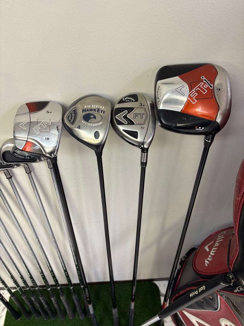 【早い者勝ち】ALLCallawayFT-iクラブ14本フルセット　翔太