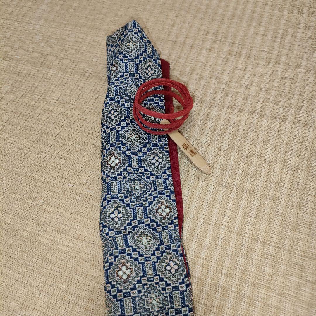 【匿名配送】篠笛　楽遂　ドレミ調　八笨調子 (C調) 姿仕上げ　笛袋　こはぜ付き