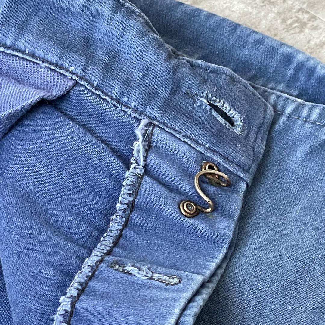 60s- Dubure&Deverchere モールスキン フレンチワークパンツ