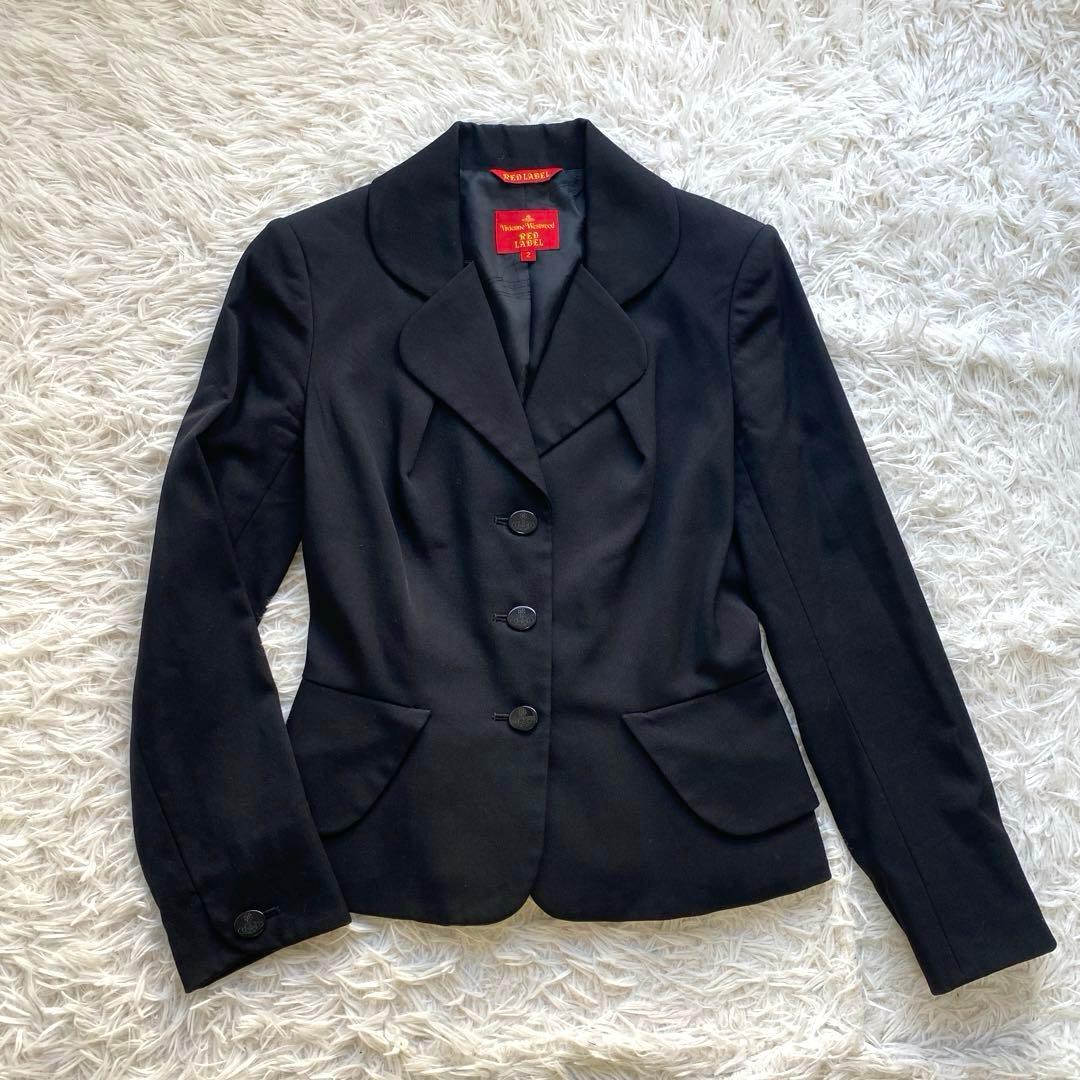 ヴィヴィアンウエストウッド ラブジャケット　ブラック　オーブ　テーラード　2 M