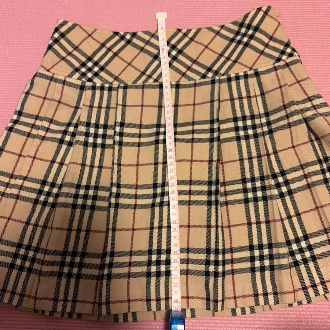 バーバリー　スカート Burberry 安室　ゴルフ　バーバリーブルーレーベル