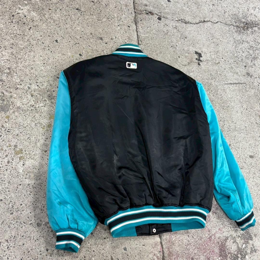 ジャケット・アウター 90s STARTER MLB Florida Miami Marlins
