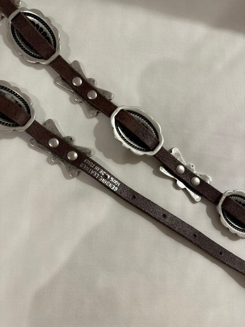 PUNTOVITA / プントヴィータ 別注コンチョ　ベルト　フレームワーク