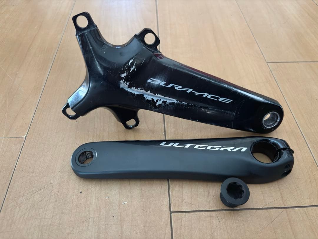 ひ*り様 シマノ Dura-Ace Ultegra MIX クランク 170mm
