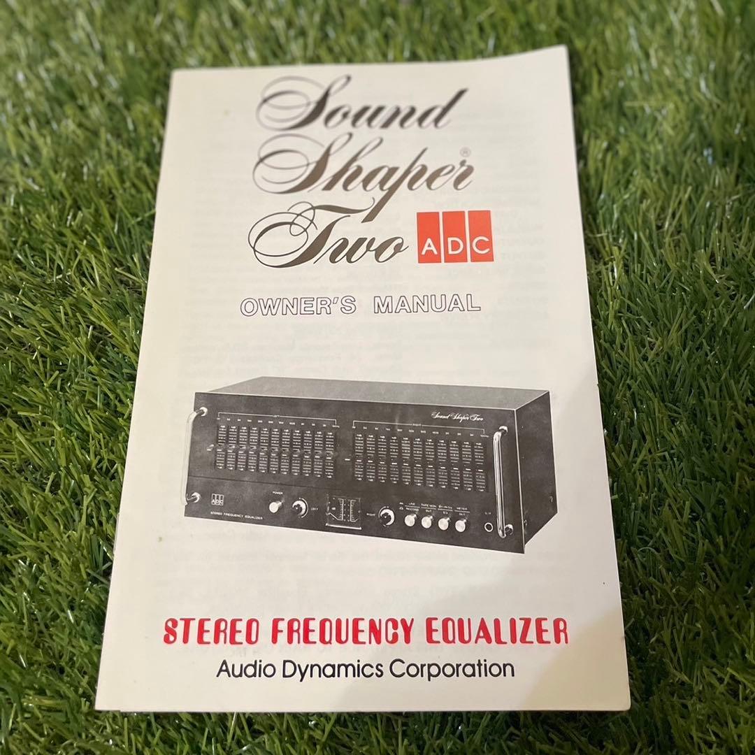 1970年代製　名機　ADC SS-TWO ステレオイコライザー