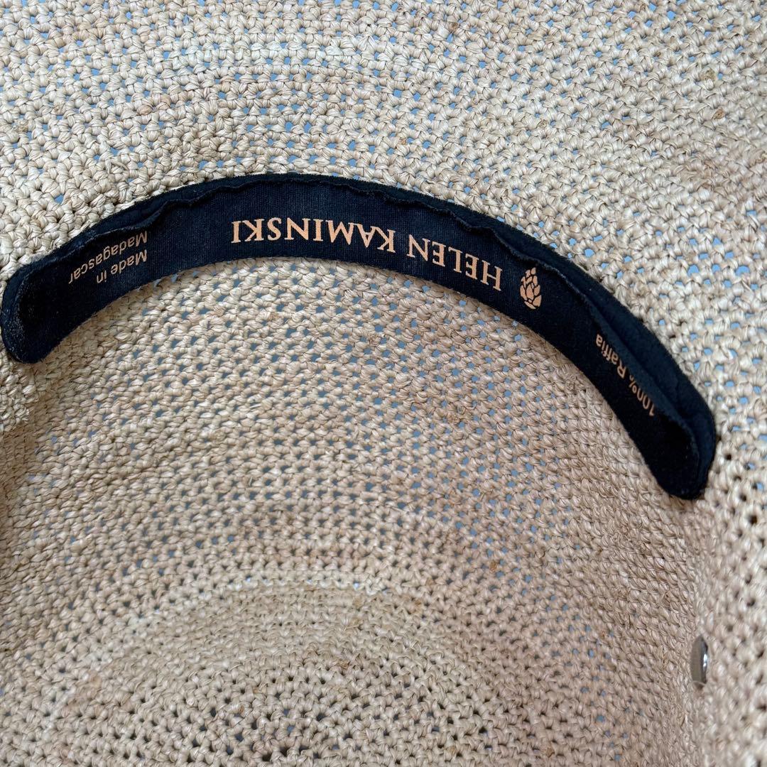 ヘレンカミンスキー　ハット　プロバンス10 ラフィア 100% 麦わら帽子