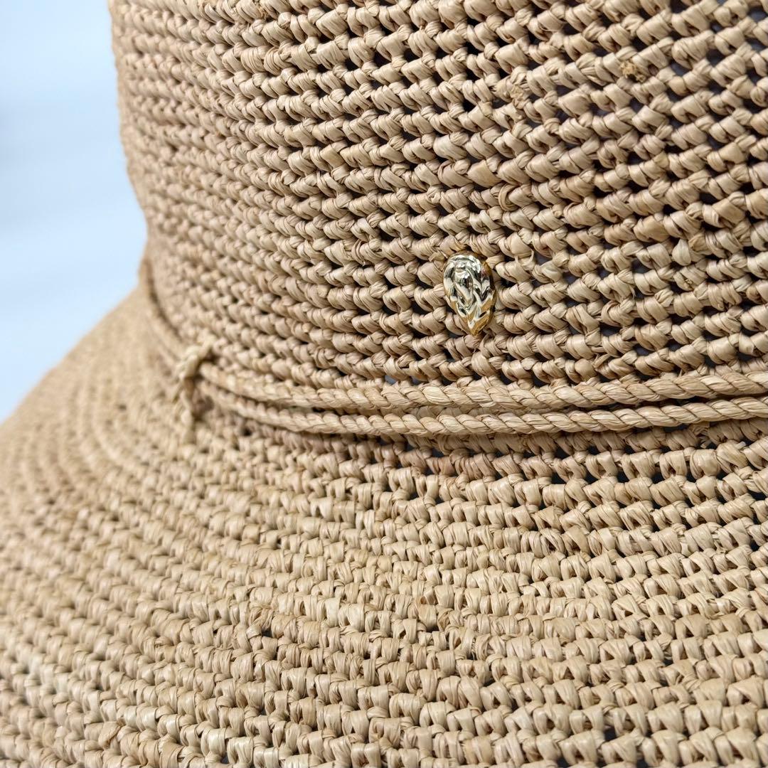 ヘレンカミンスキー　ハット　プロバンス10 ラフィア 100% 麦わら帽子