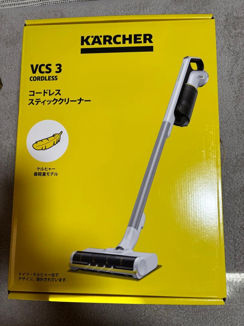 週末値下げ【新生活応援】ケルヒャー　コードレススティッククリーナーVCS3