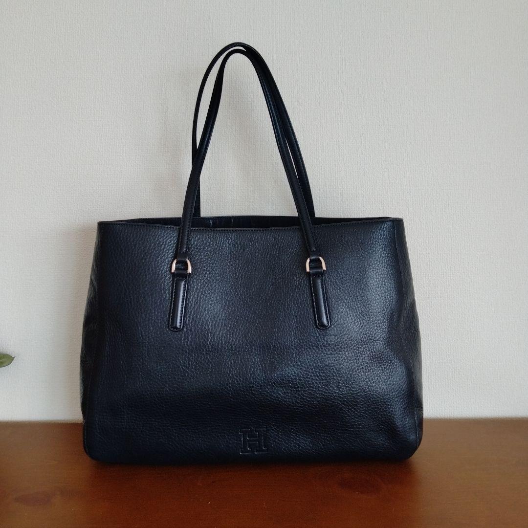 HIROFU　ヒロフ　トートバッグ　ネイビー