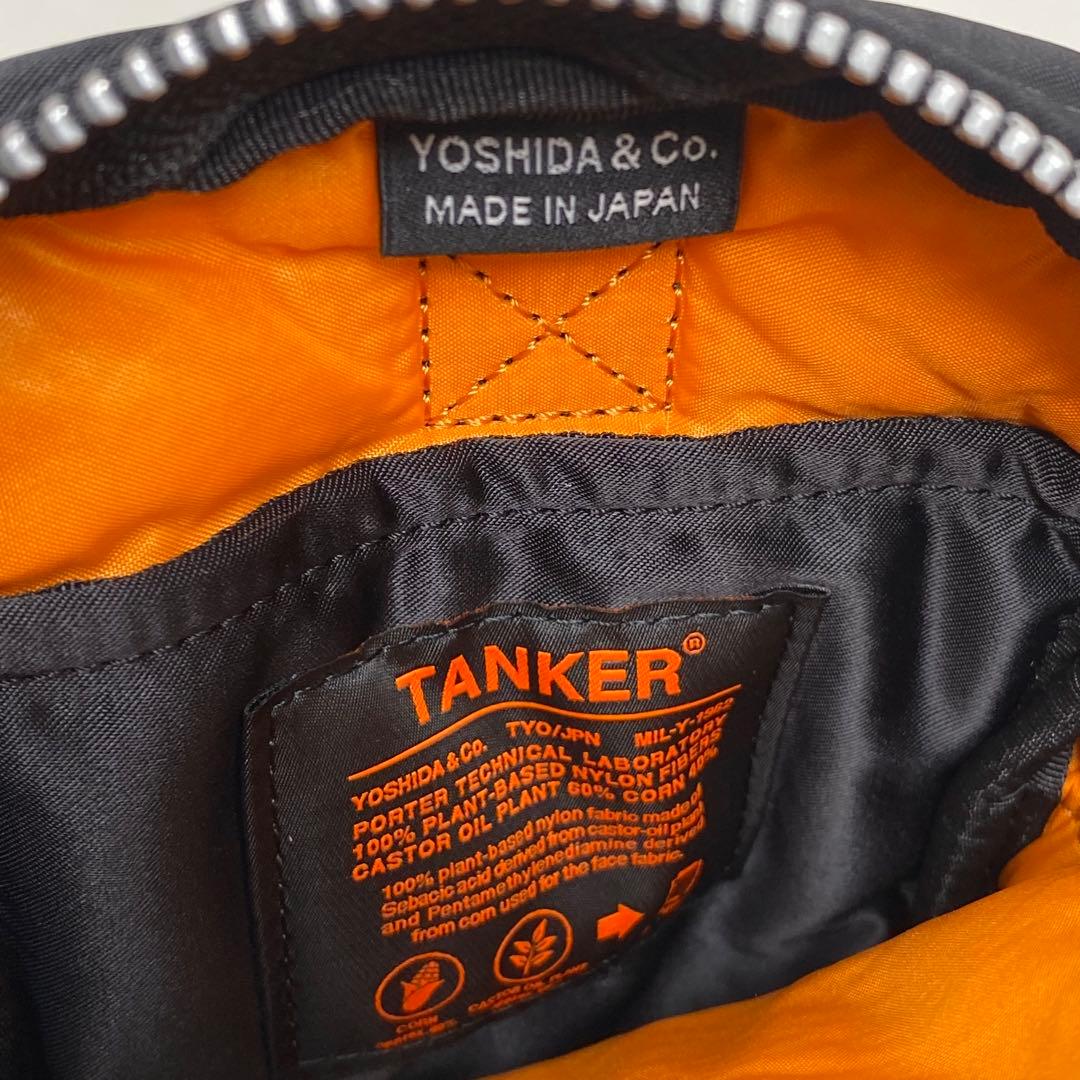 新品 PORTER タンカー モバイルポーチ ポーターブラック ポーチ 黒