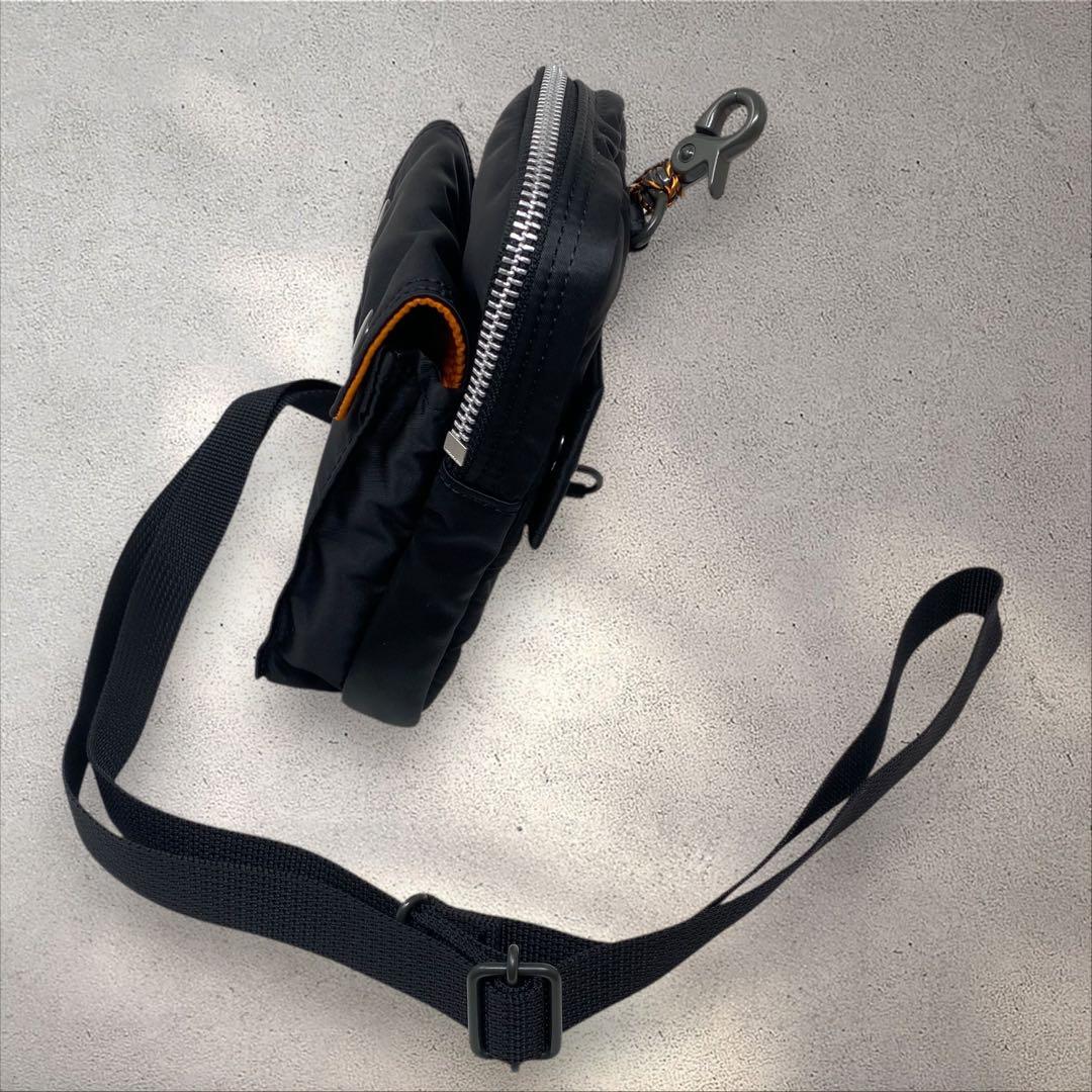 新品 PORTER タンカー モバイルポーチ ポーターブラック ポーチ 黒
