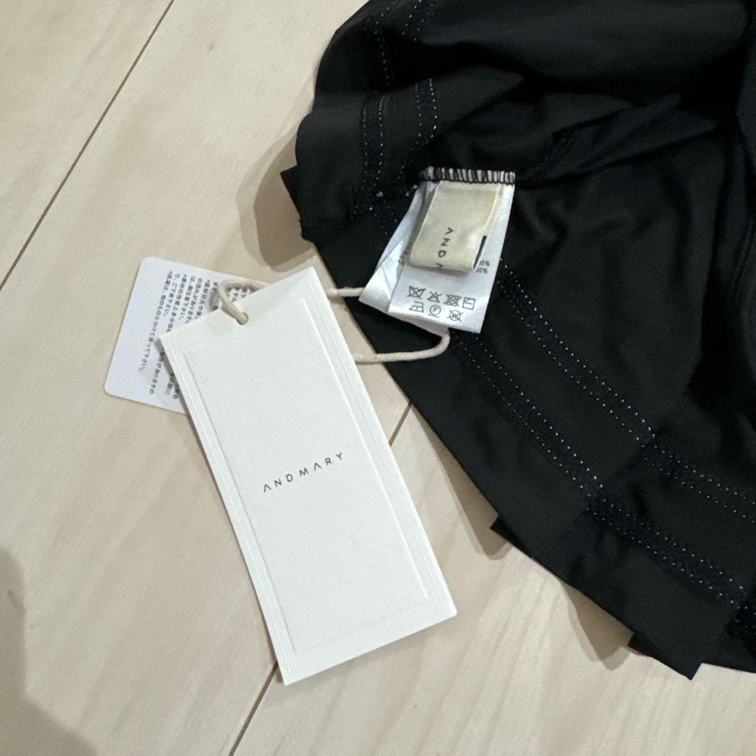 水着・ラッシュガード Andmary Coco pleats swimwear Black