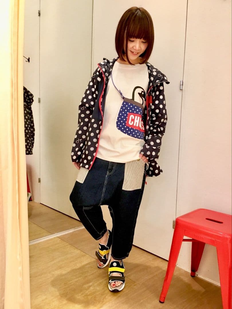 ★★★FRAPBOIS×CHUMS★★★ デニム ヒッコリー サルエル