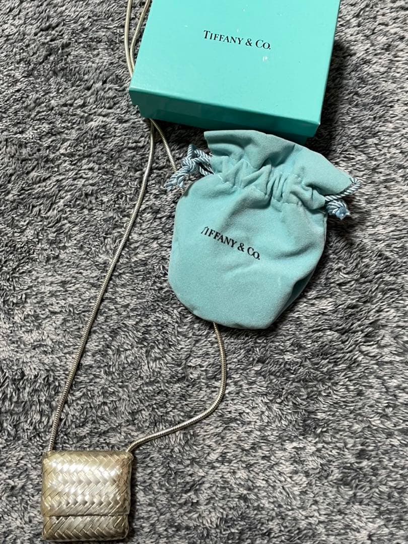 s*a様 ティファニー　バッグ型ピルケース ネックレス