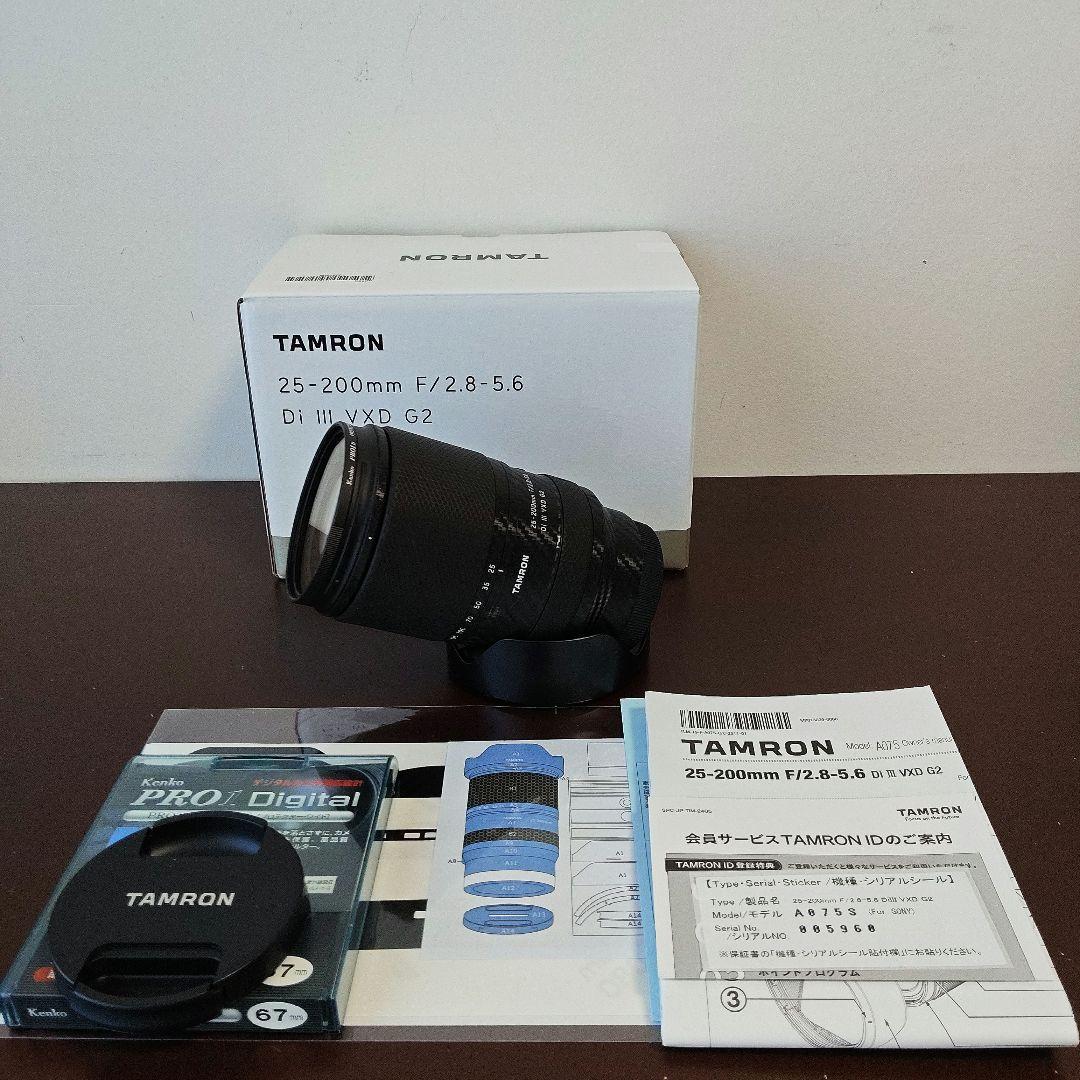 レンズ(ズーム) TAMRON 25-200mm F/2.8-5.6 Di III VXD G2